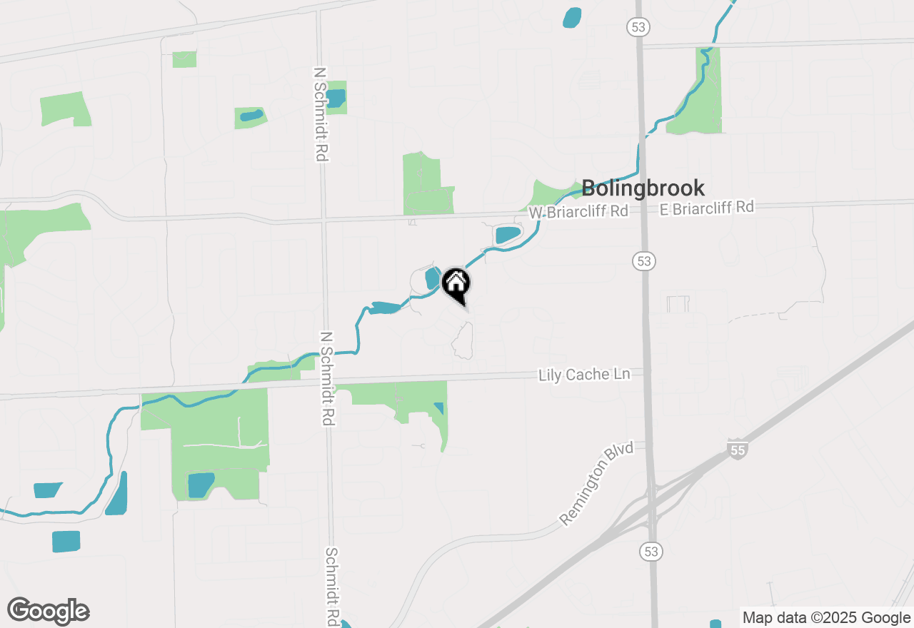 Map of 372 Windsong Court, Bolingbrook, IL 60440