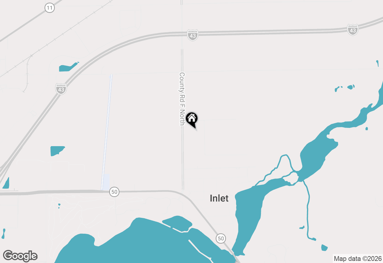 Map of 3916 County Road F, Delavan, WI 53115