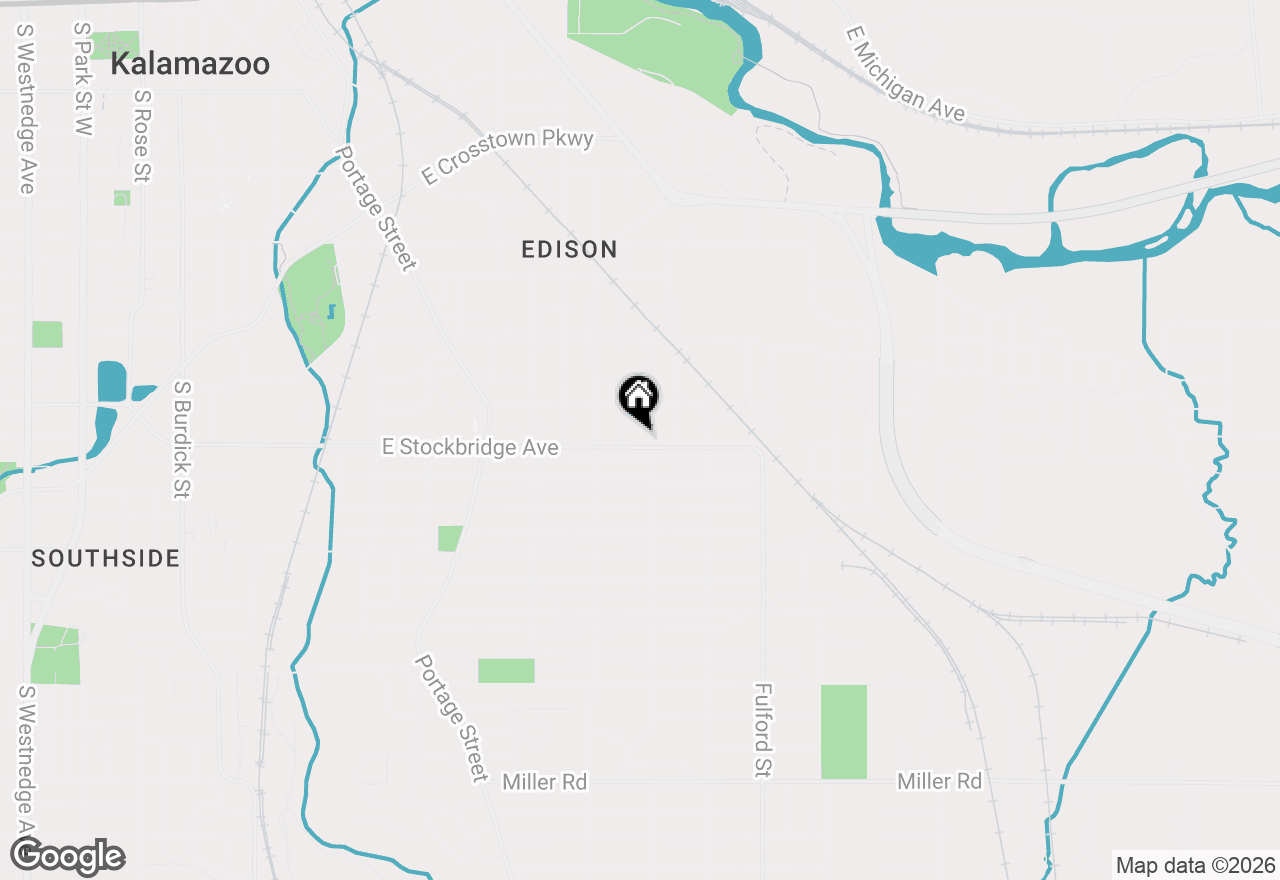 Map of 1315 E Stockbridge Avenue, Kalamazoo, MI 49001