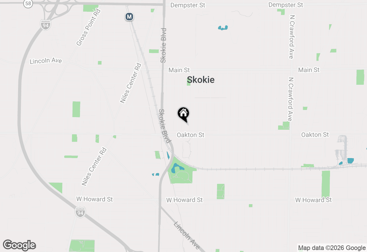 Map of 8030 Knox Avenue #2E, Skokie, IL 60076
