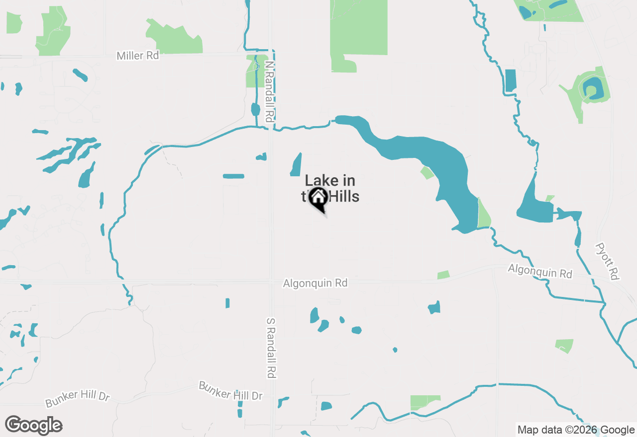 Map of 162 Village Creek Drive #162, Lake In The Hills, IL 60156