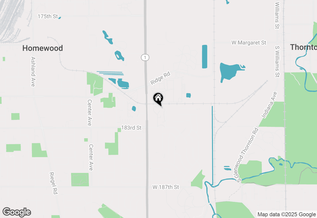 Map of 900 W Sunset Drive #405, Glenwood, IL 60425