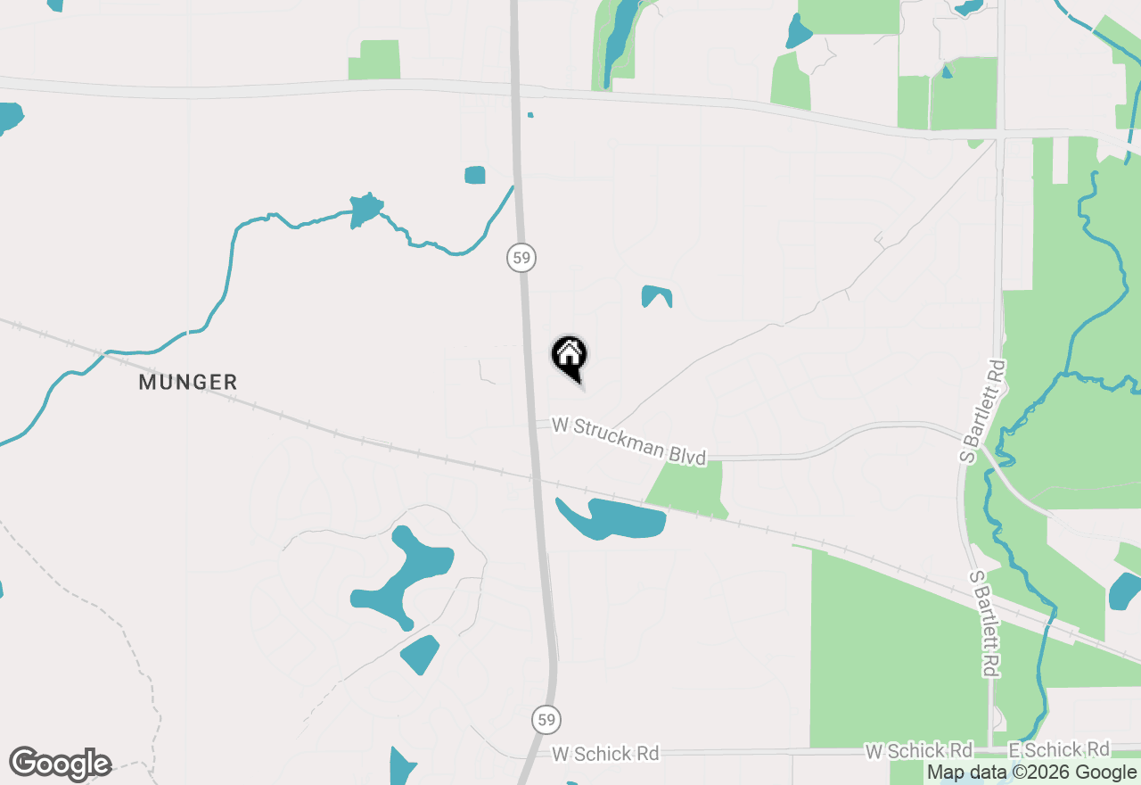 Map of 1016 Concord Drive, Bartlett, IL 60103