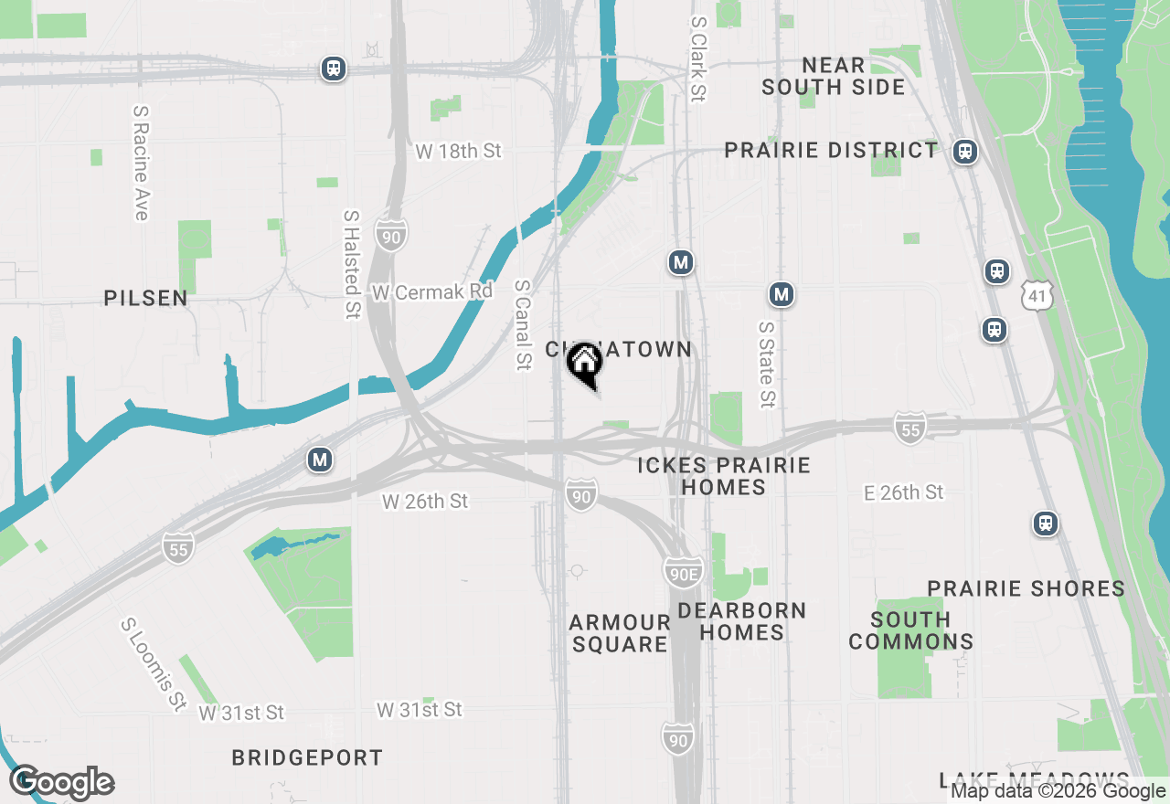 Map of 321 W 24th Street #2R, Chicago, IL 60616