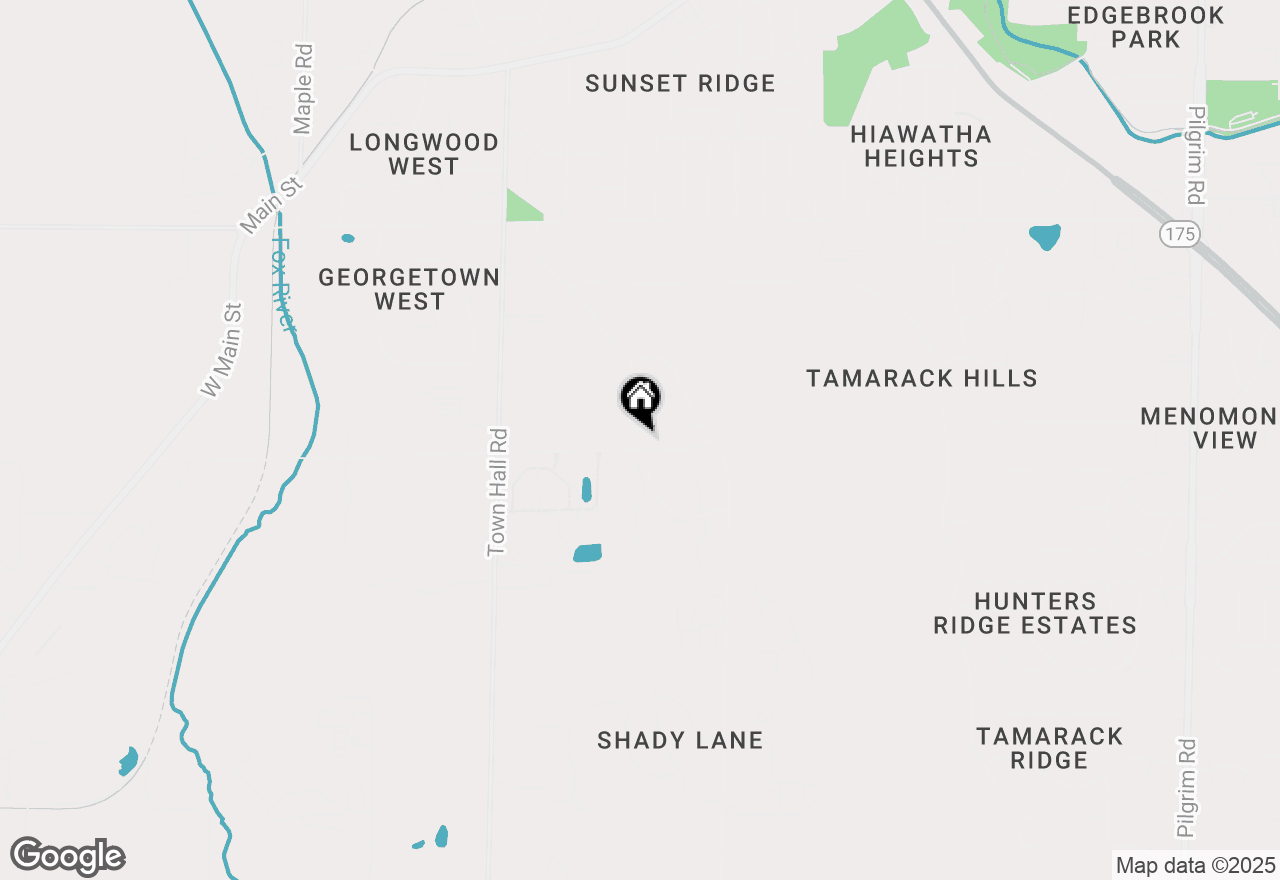 Map of N80W17513 Robin Cir, Menomonee Falls, WI 53051