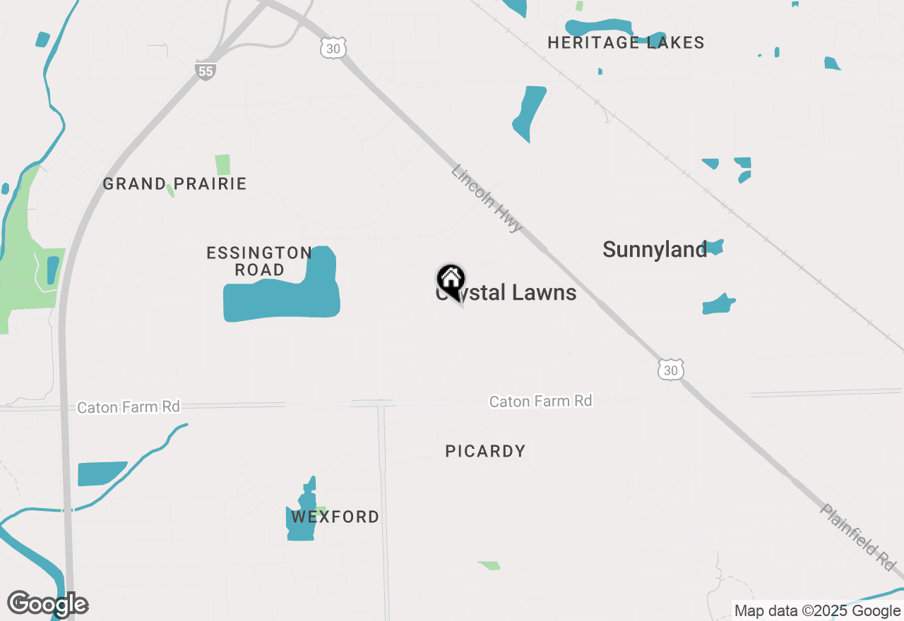 Map of 2511 Central Drive, Joliet, IL 60435