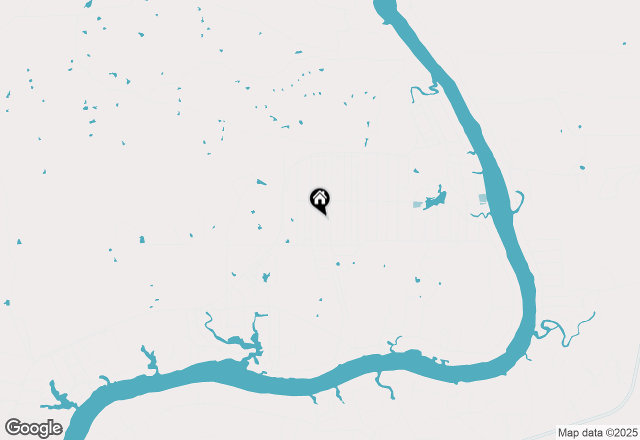 Map of Lots 17-20 Daisy, Kingsland, TX 78639