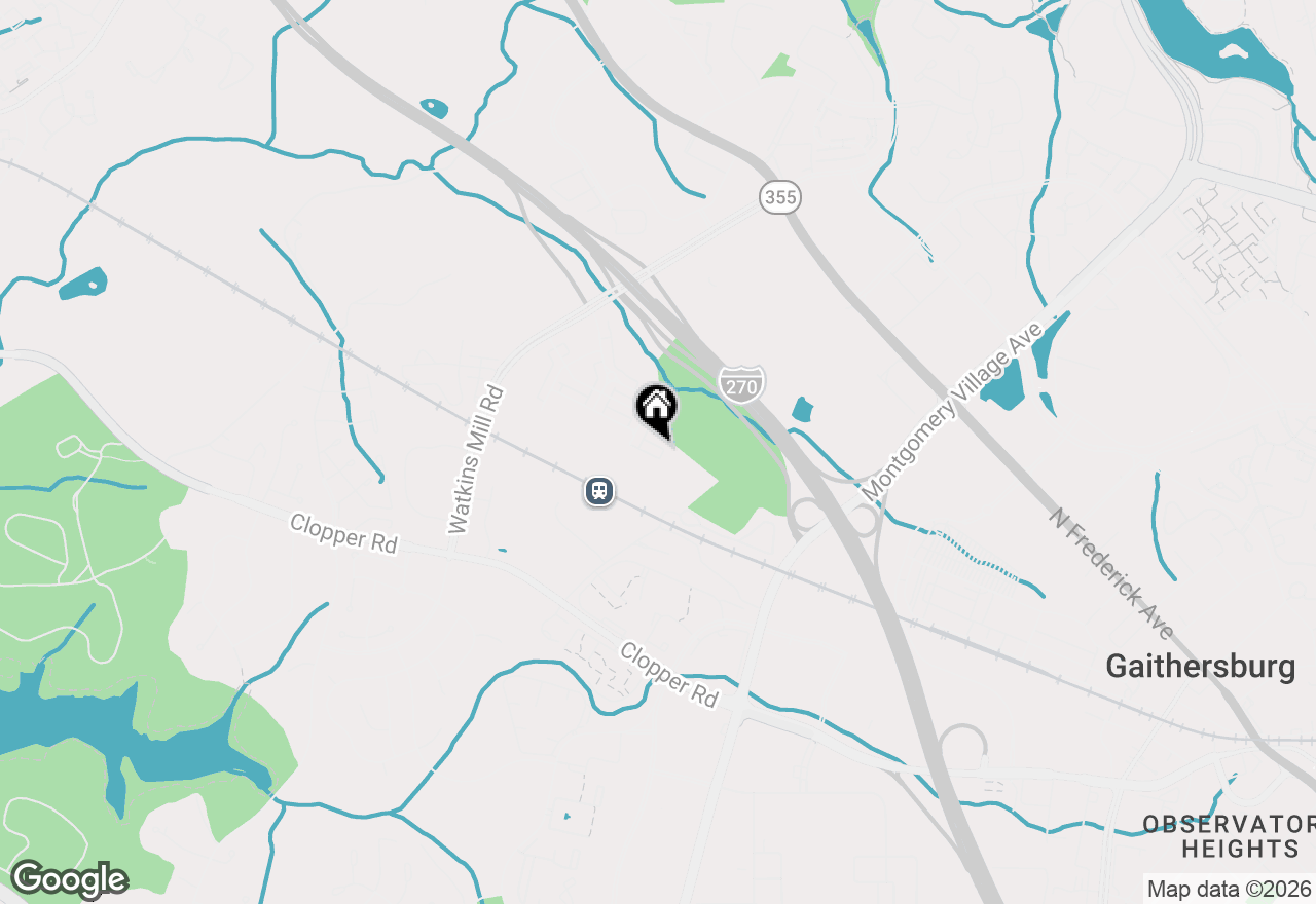 Map of 452 Exchange Ave., Gaithersburg, MD 20878