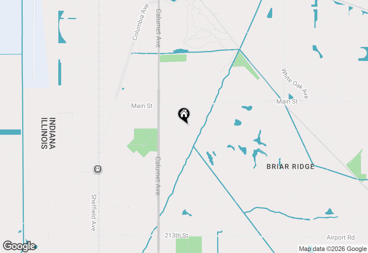 Map of 617 Wellington Drive, Dyer, IN 46311