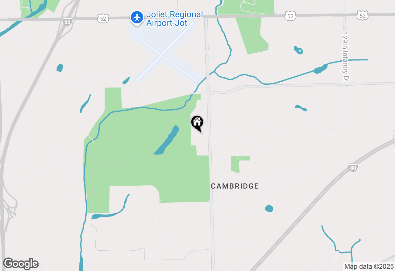 Map of 701 Springwood Dr, Joliet, IL 60431