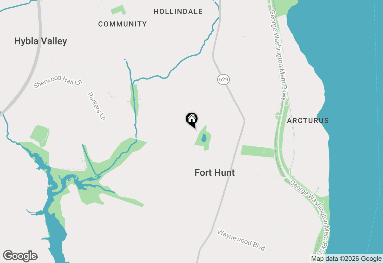 Map of 8112 Wingfield Place, Alexandria, VA 22308
