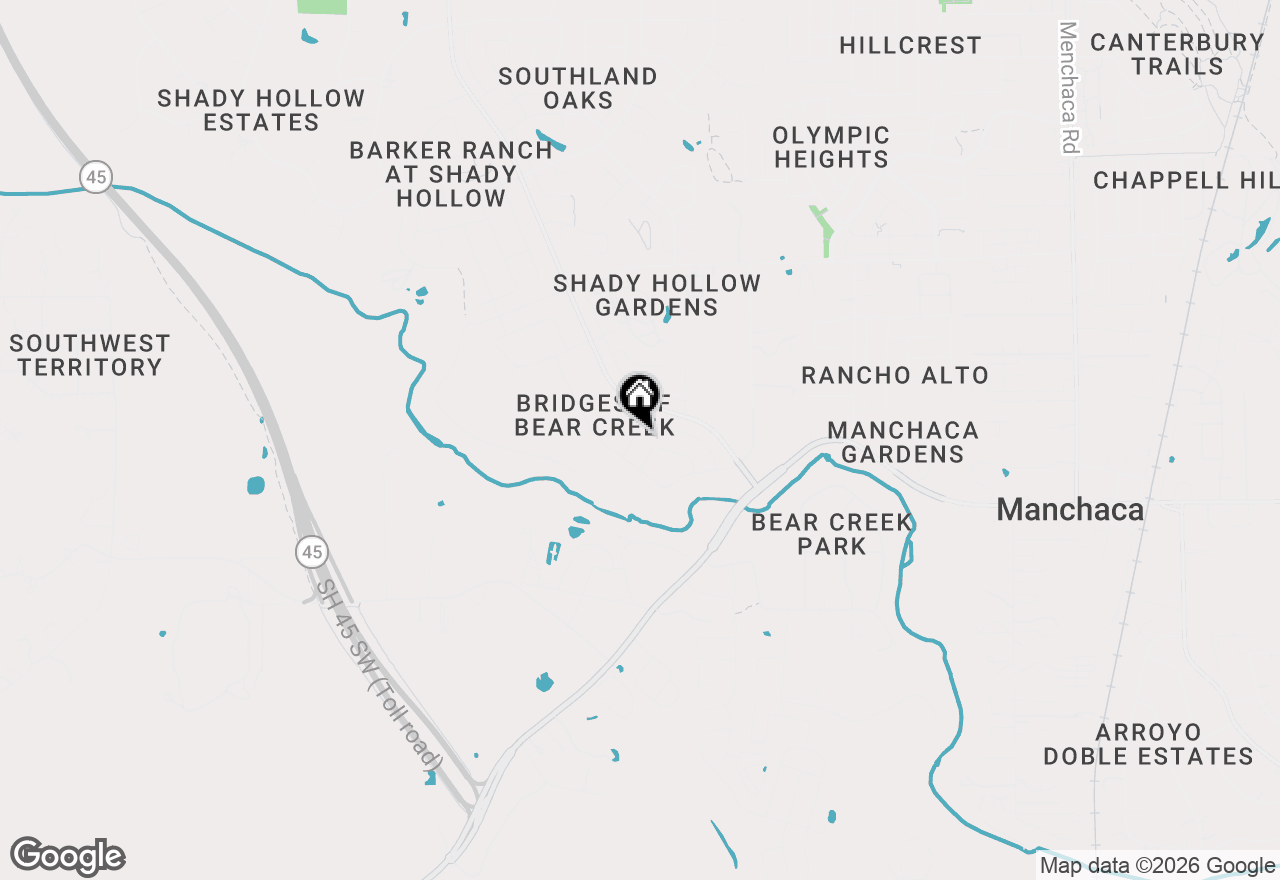 Map of 2417 Turtle Mountain Bnd, Austin, TX 78748