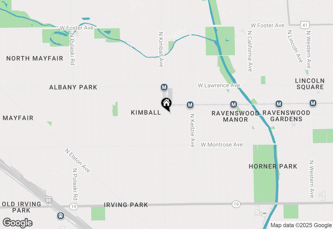 Map of 3346 W Wilson Avenue, Chicago, IL 60625