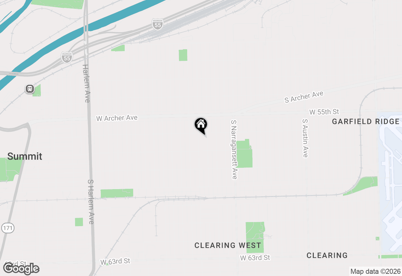 Map of 5611 S Nashville Avenue, Chicago, IL 60638