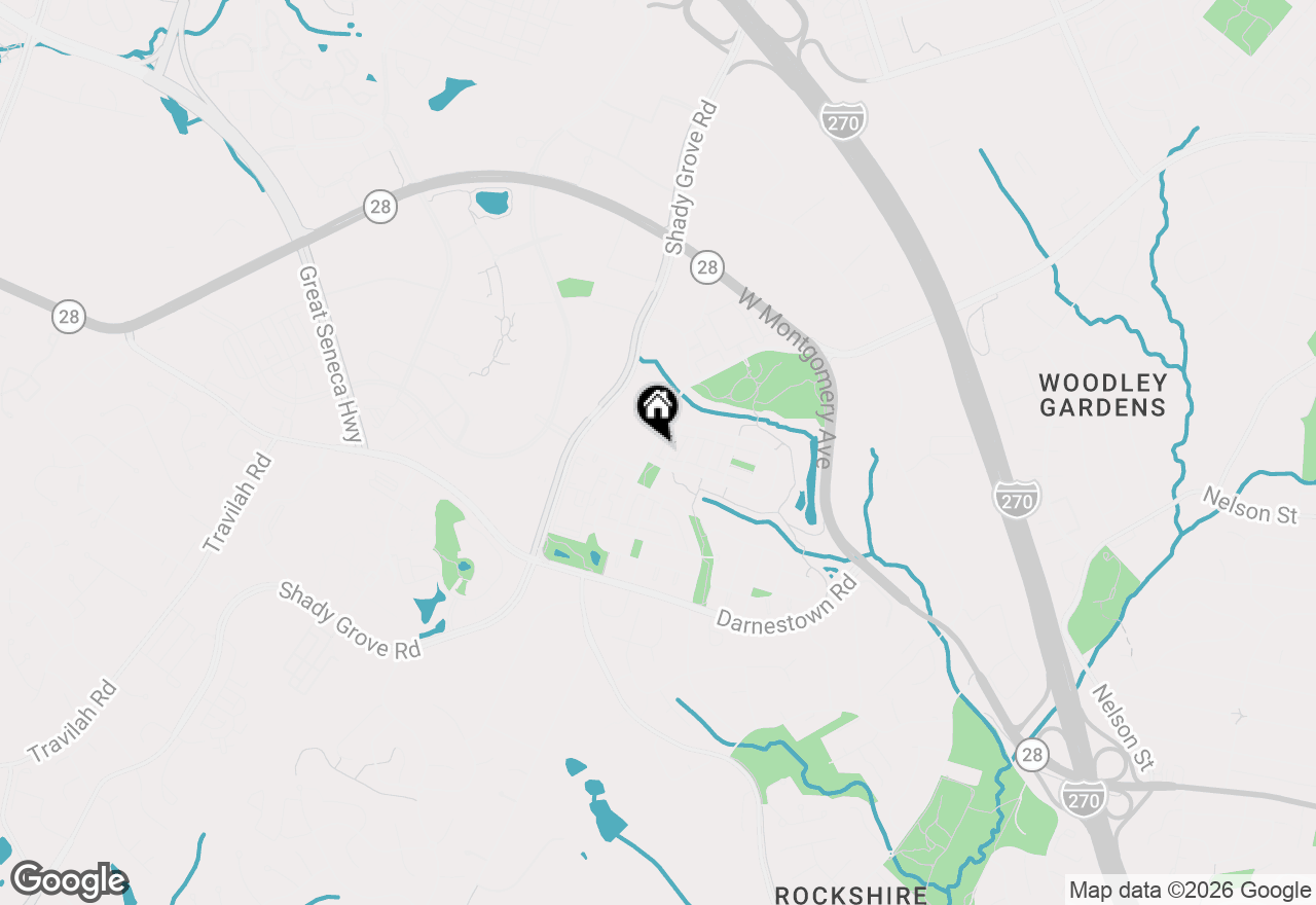 Map of 506 Fallsgrove Drive, Rockville, MD 20850