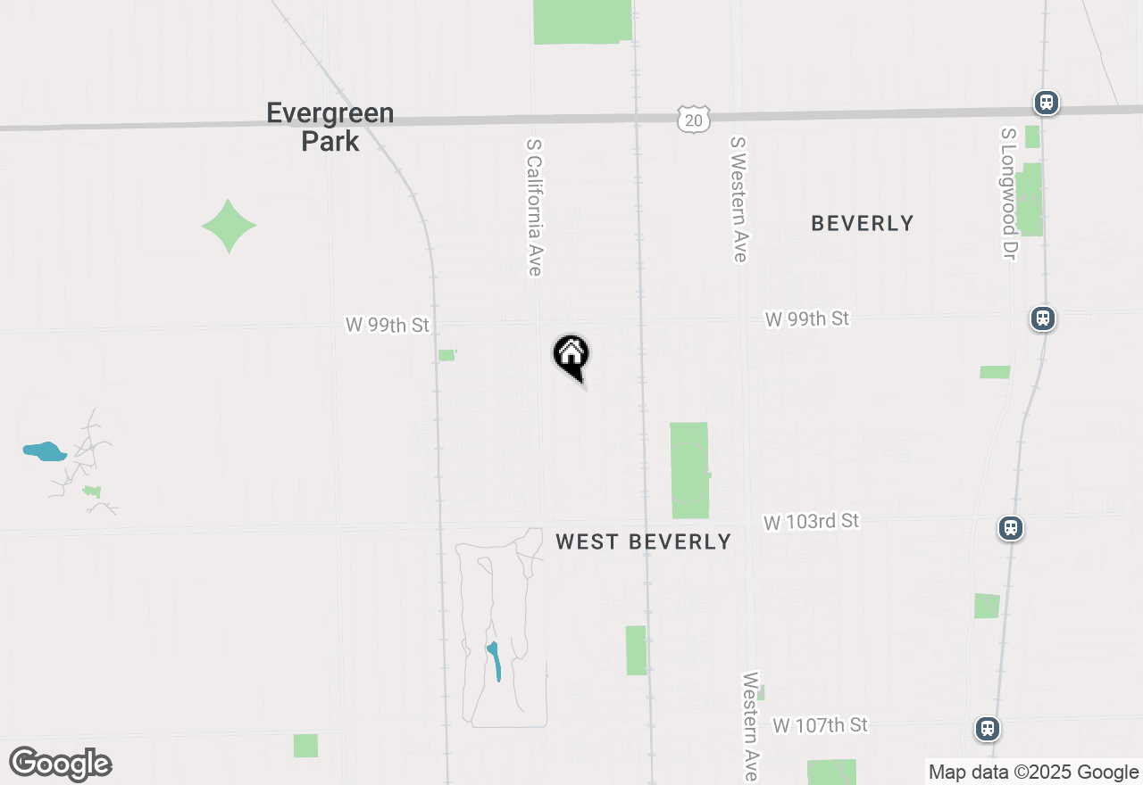 Map of 10023 S Fairfield Avenue, Chicago, IL 60655