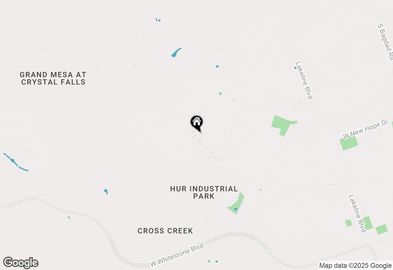 Map of 2608 Granite Hill Dr, Leander, TX 78641