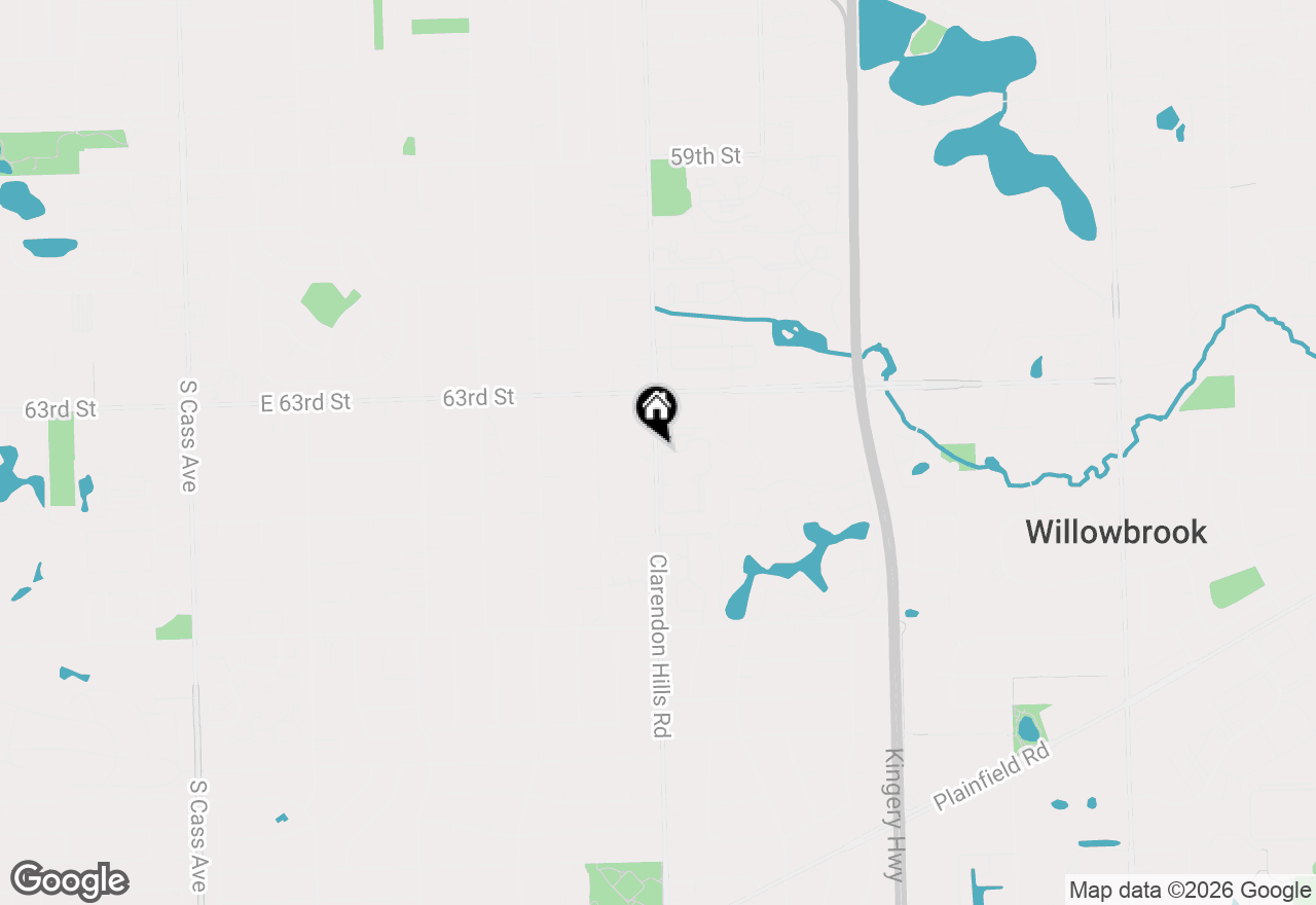 Map of 6430 Clarendon Hills Road, Willowbrook, IL 60527