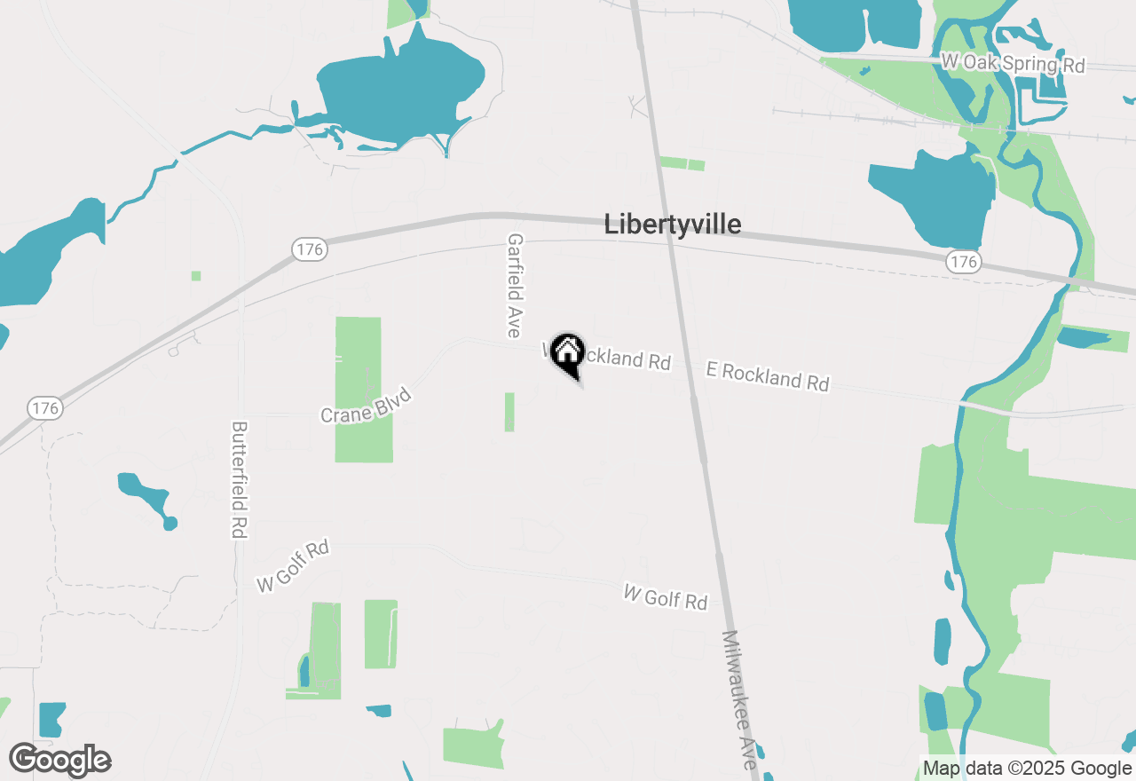 Map of 337 W Austin Avenue, Libertyville, IL 60048