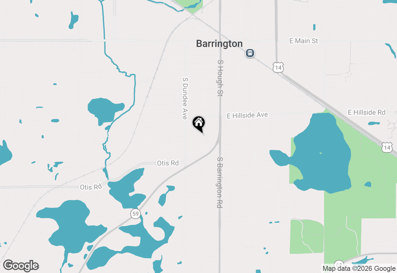 Map of 802 Lill Street, Barrington, IL 60010