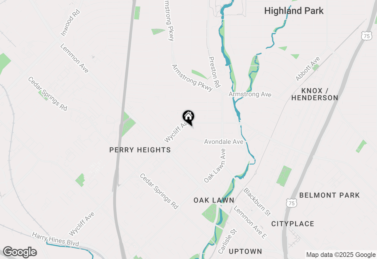 Map of 4115 Douglas Avenue #105, Dallas, TX 75219