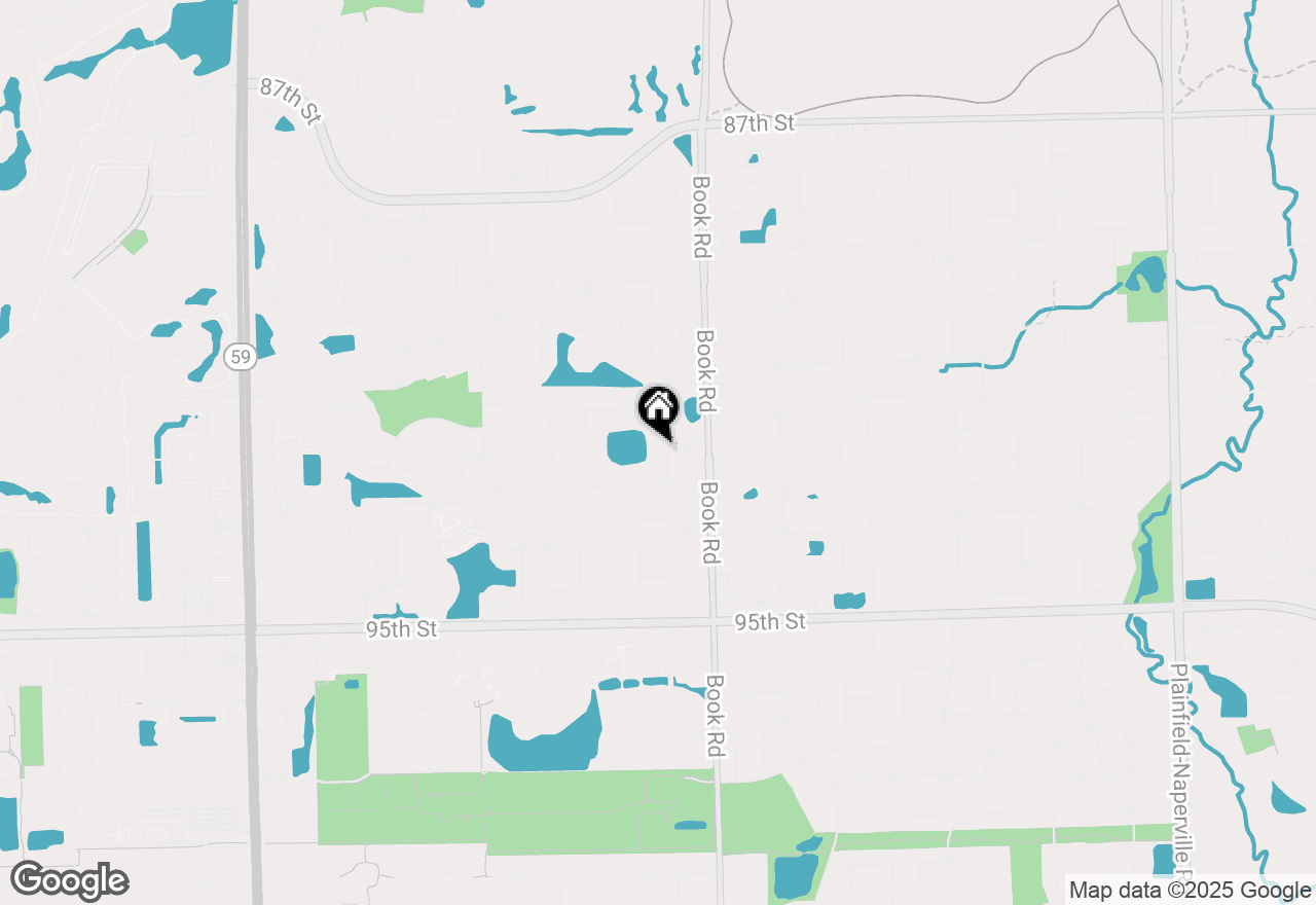 Map of 10S506 Whittington Lane, Naperville, IL 60564
