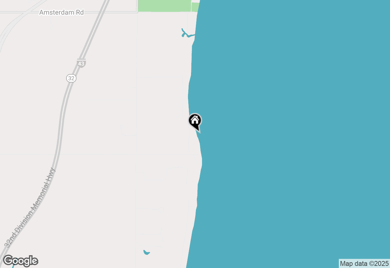 Map of N155 Surfside Dr, Cedar Grove, WI 53013