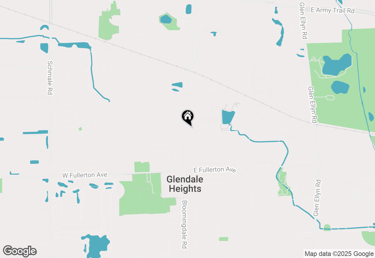 Map of 200 Ahmed Court, Glendale Heights, IL 60139