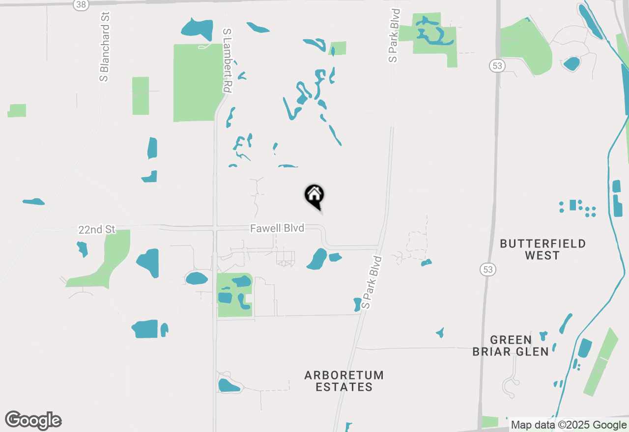 Map of 470 Fawell Boulevard #420, Glen Ellyn, IL 60137