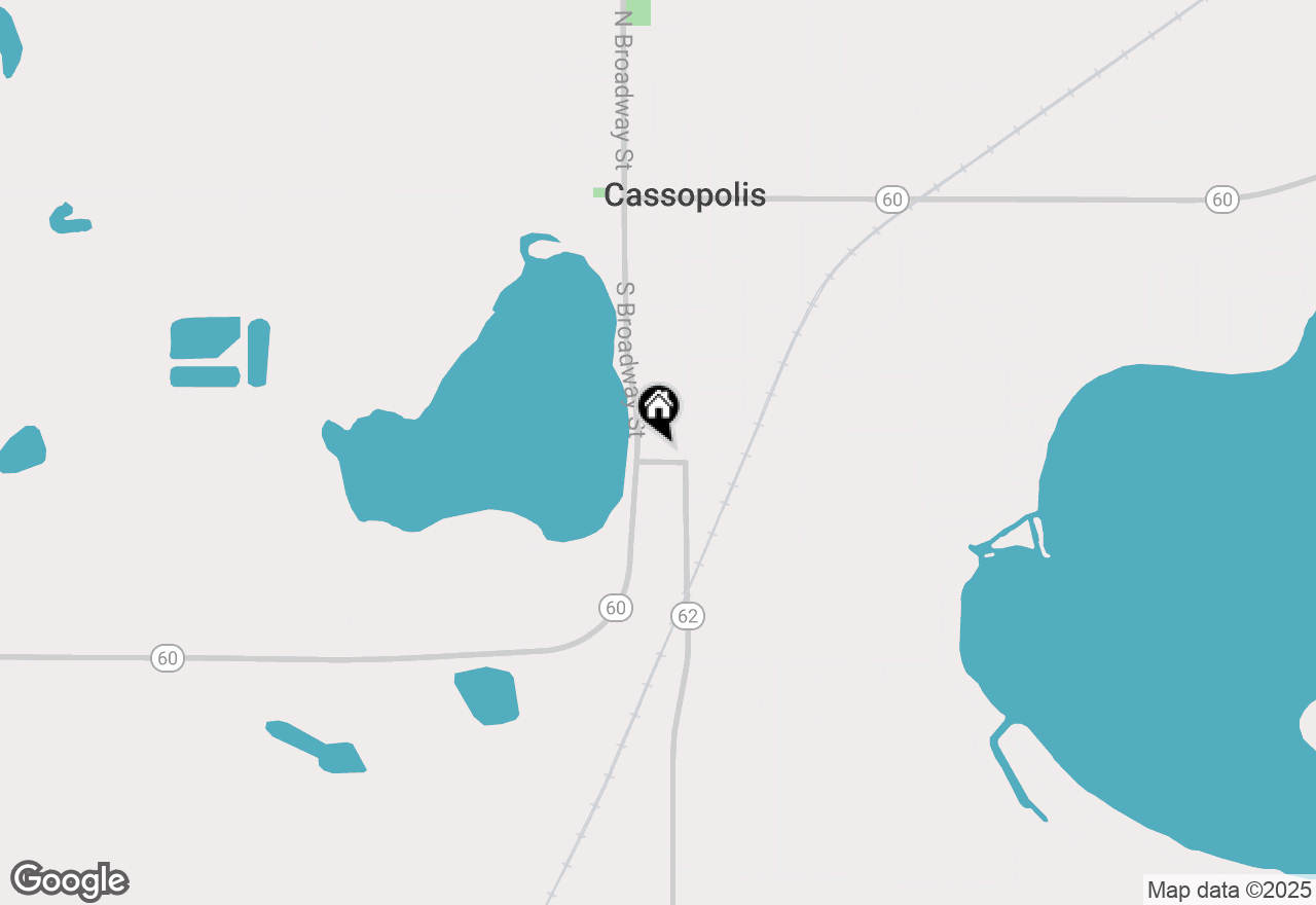 Map of 111 Reed Street, Cassopolis, MI 49031