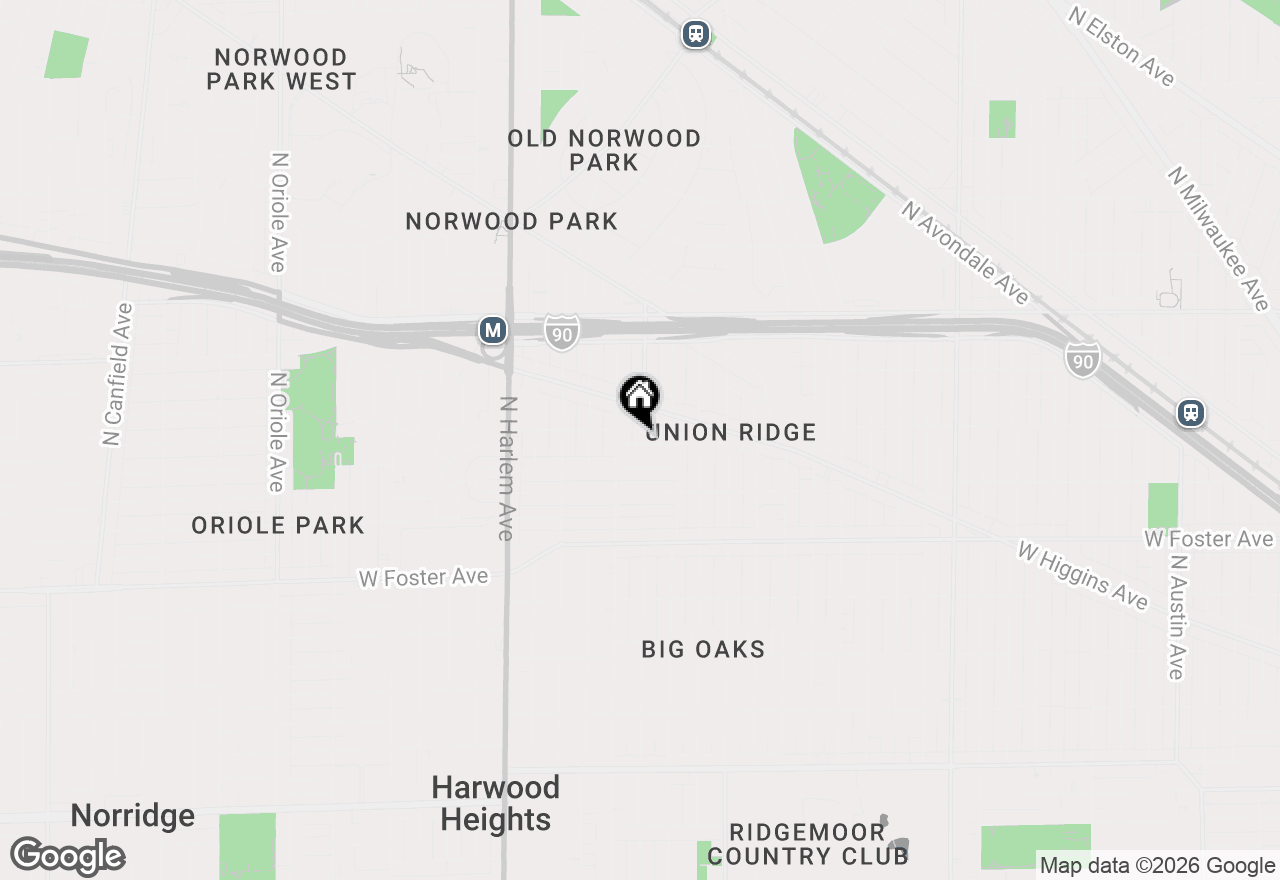 Map of (Address confidential), Chicago, Illinois 60656