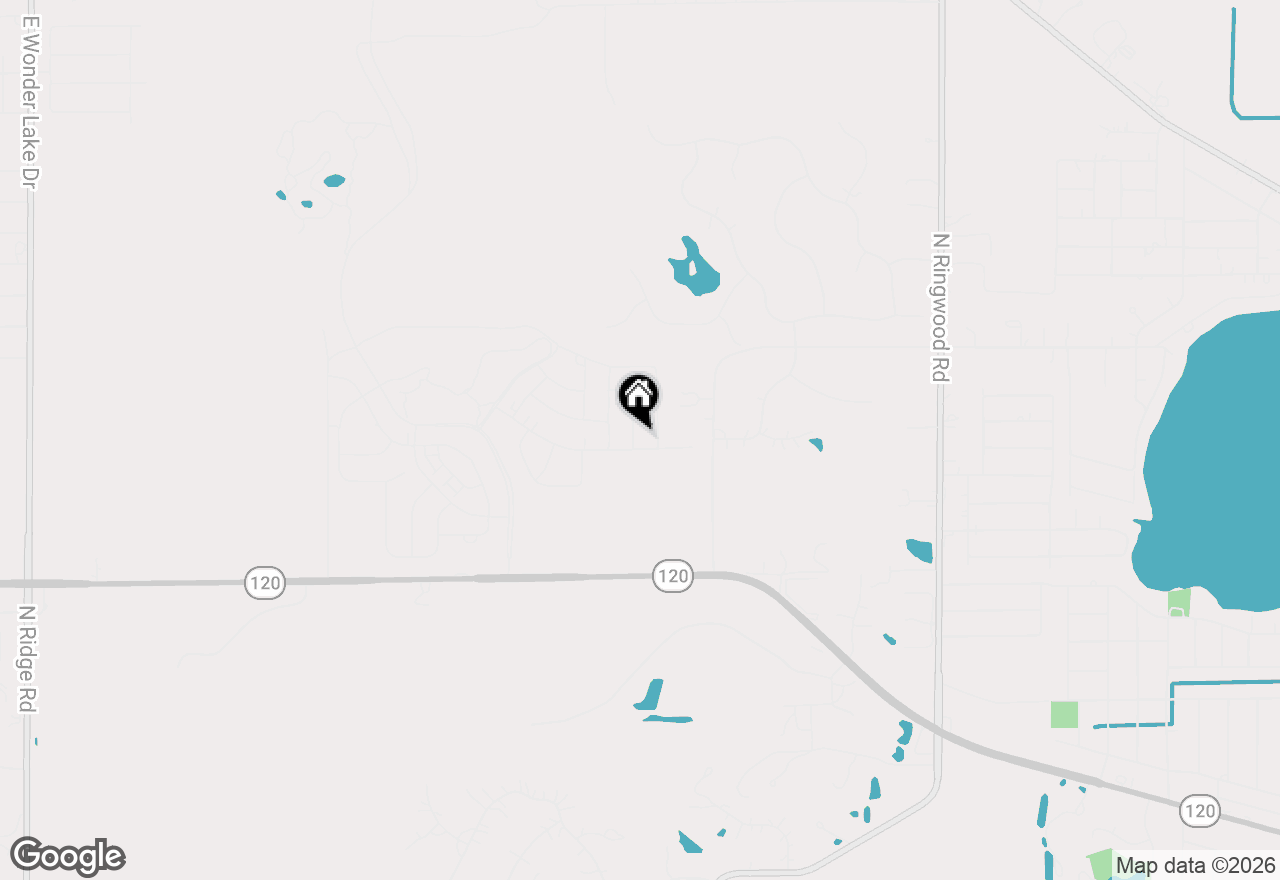 Map of 2272 Elderberry Court, Wonder Lake, IL 60097