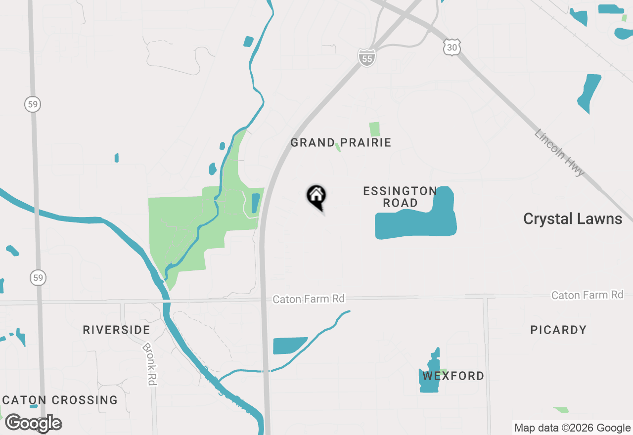 Map of 2512 Lockner Boulevard, Joliet, IL 60431