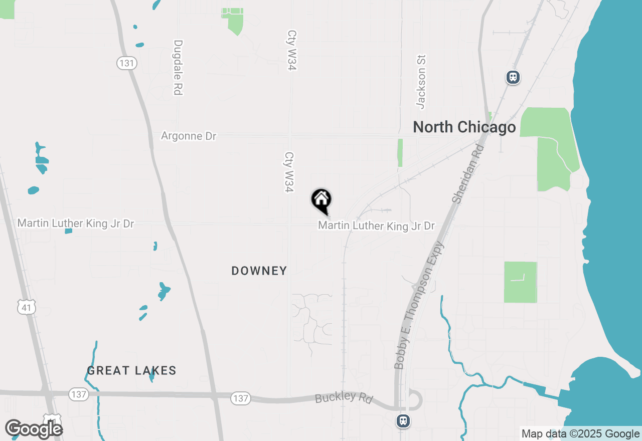 Map of 1718 Martin Luther King Jr Drive, North Chicago, IL 60064