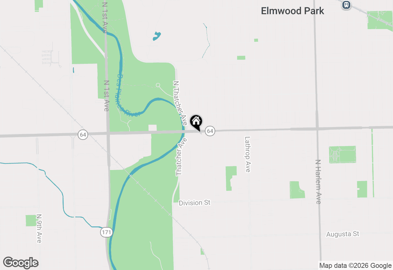 Map of 7911 North Avenue #C, River Forest, IL 60305