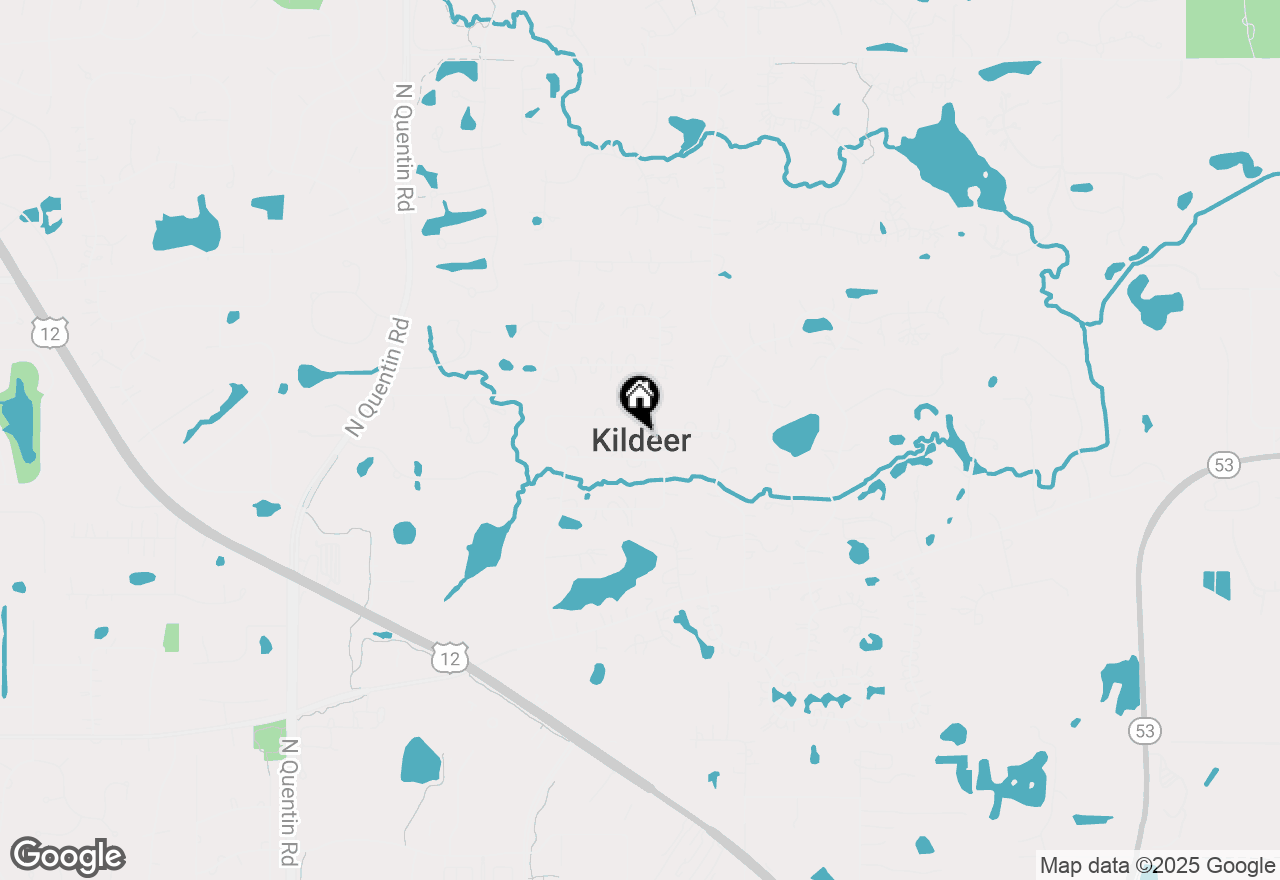 Map of 22106 W Casa Bella View, Kildeer, IL 60047