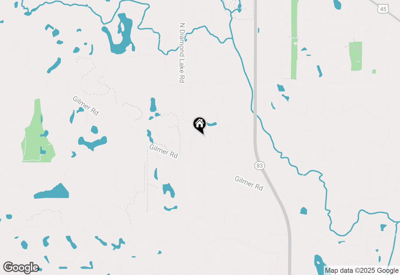 Map of 6207 Pine Tree Drive, Long Grove, IL 60047