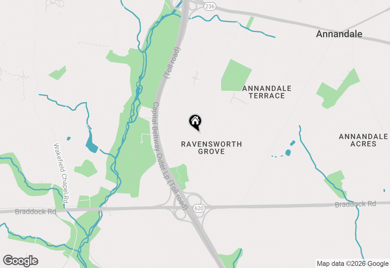 Map of 4943 Americana Drive #103, Annandale, VA 22003