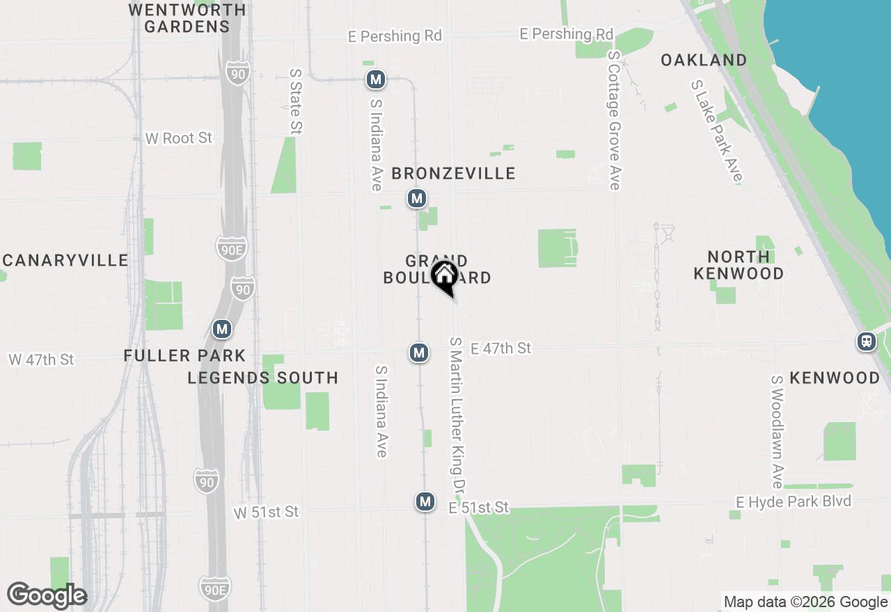 Map of 4558 S King Drive #6, Chicago, IL 60653