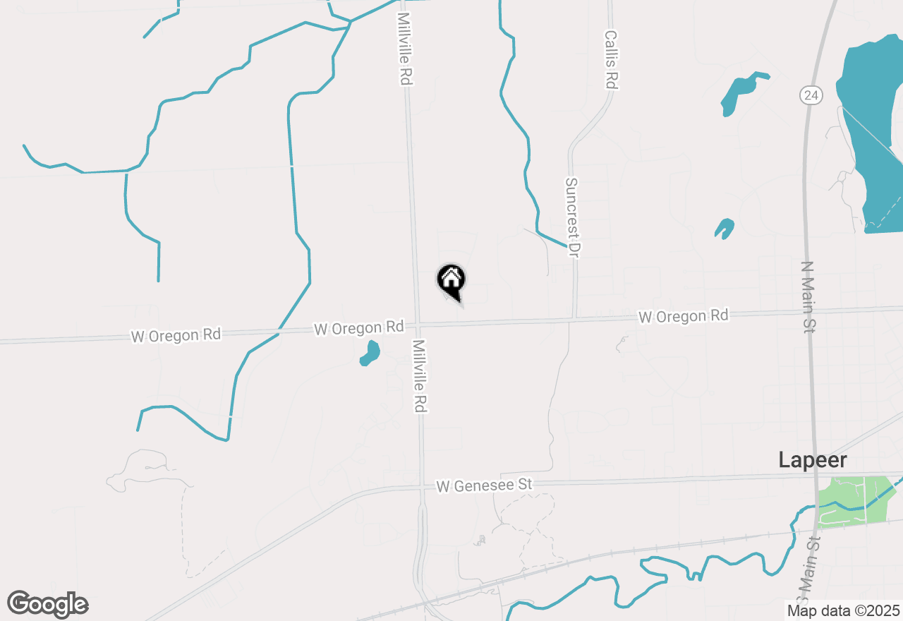 Map of 1013 Lancaster Street, Lapeer, MI 48446