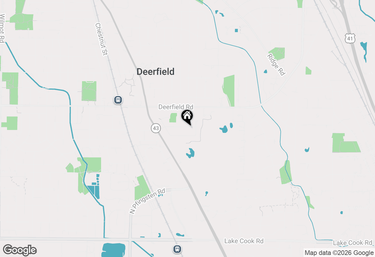 Map of 453 Longfellow Avenue, Deerfield, IL 60015