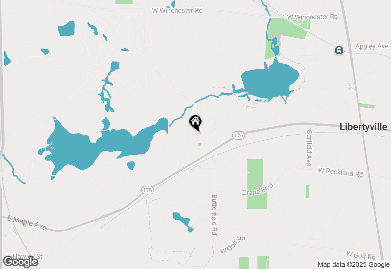 Map of 223 Kenloch Avenue, Libertyville, IL 60048