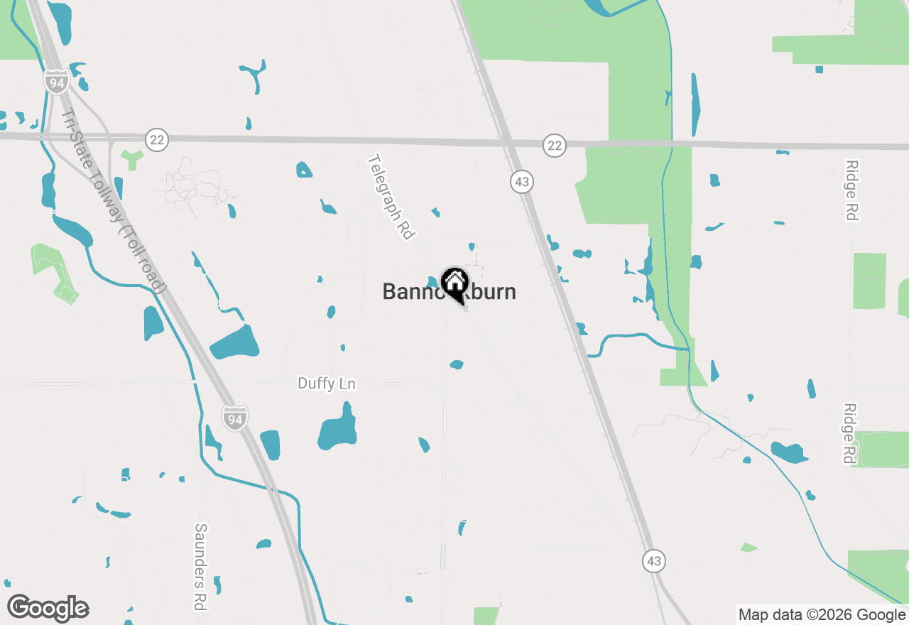 Map of 2250 Telegraph Road, Bannockburn, IL 60015