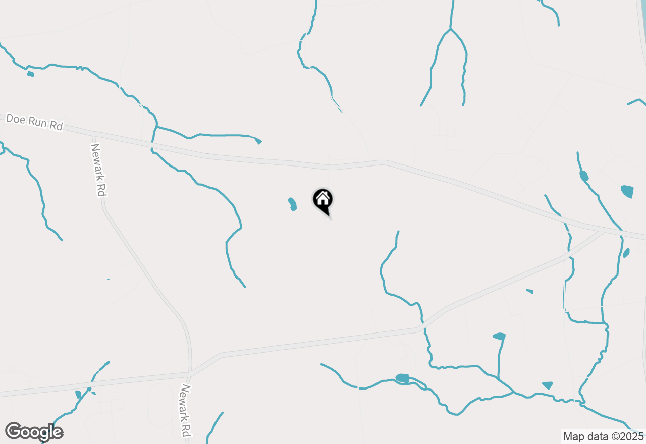 Map of 1560 W Doe Run Road, Kennett Square, PA 19348