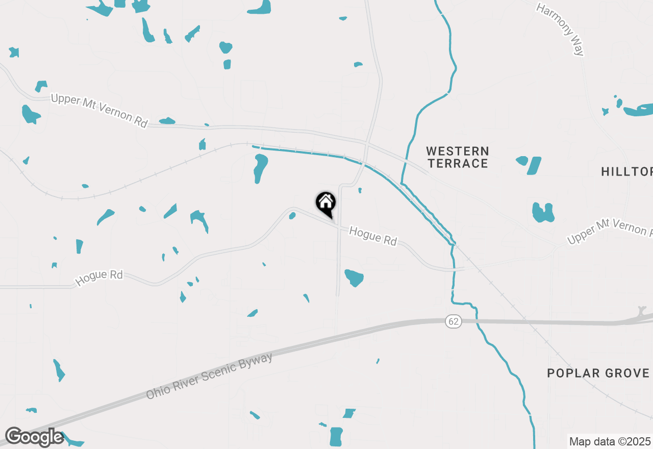 Map of 5124 Hogue Road, Evansville, IN 47712