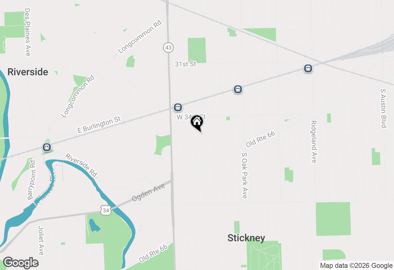 Map of 7048 35th Street, Berwyn, IL 60402