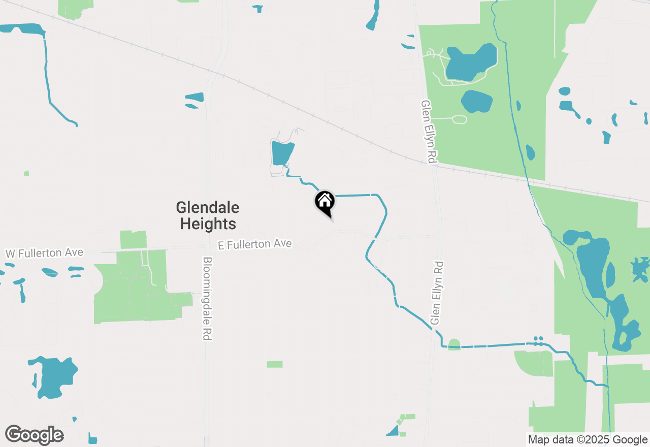 Map of 405 E Montana Avenue, Glendale Heights, IL 60139