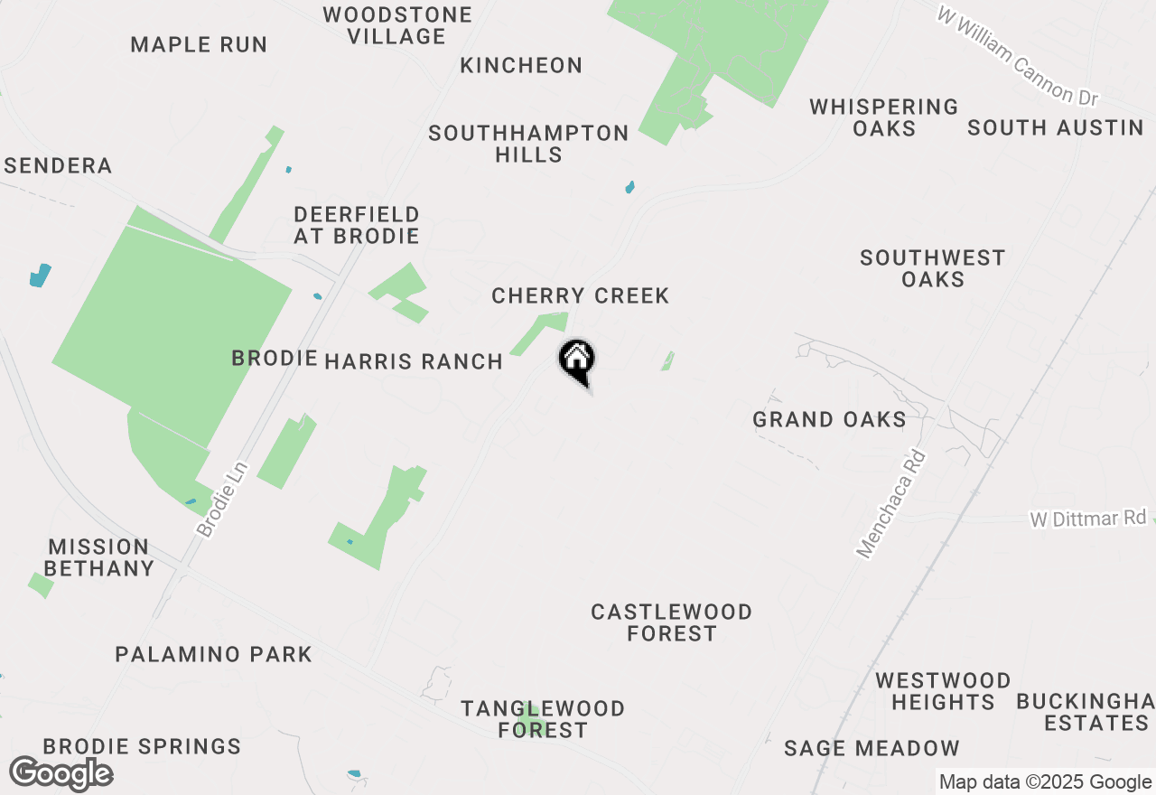 Map of 2917 Zeke Bnd, Austin, TX 78745