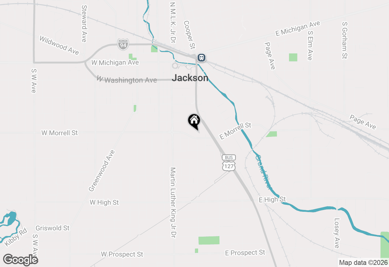 Map of 826 Carl Breeding Way, Jackson, MI 49203