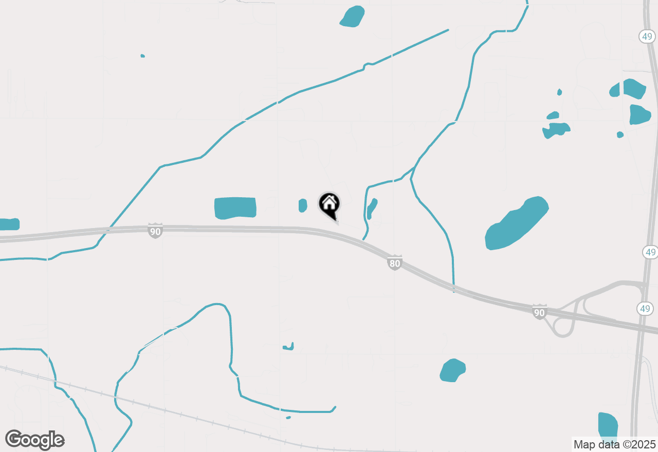 Map of 42 Karner Blue Court, Chesterton, IN 46304